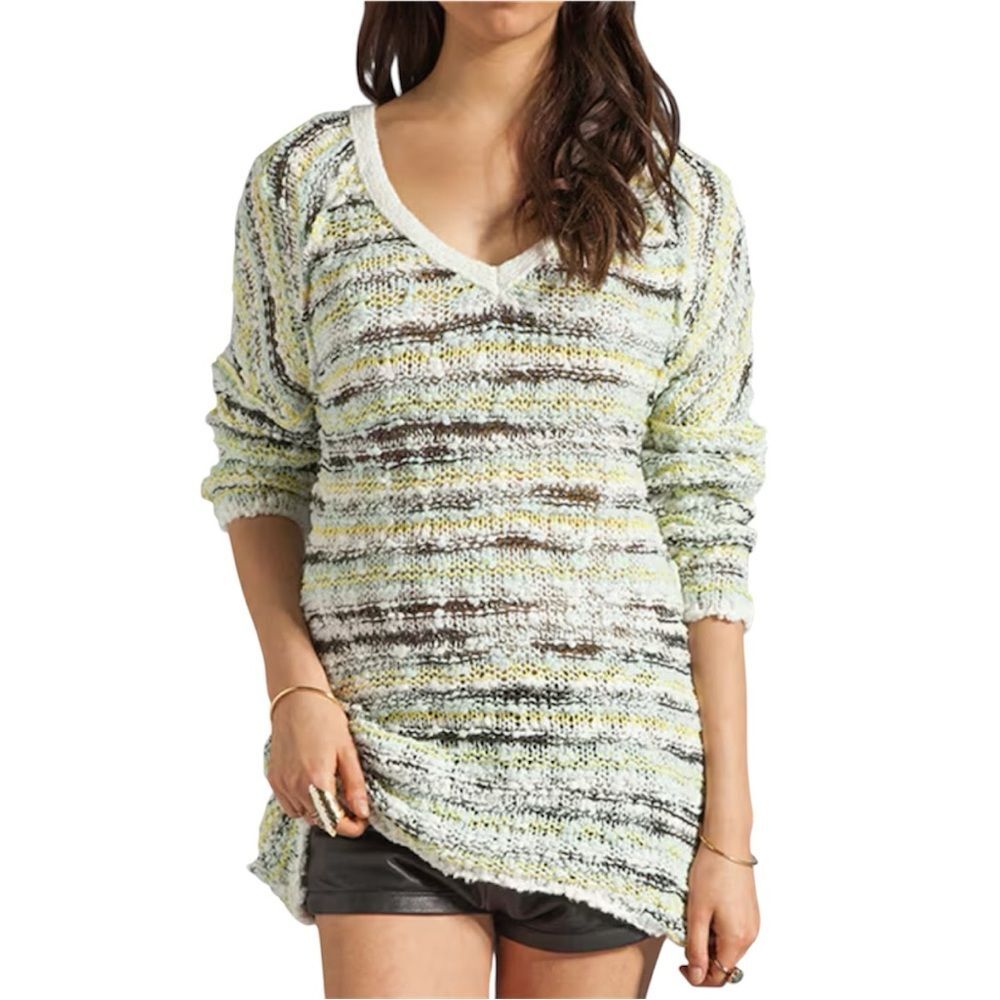 Free People Women’s Marled Songbird Pullover | Size S